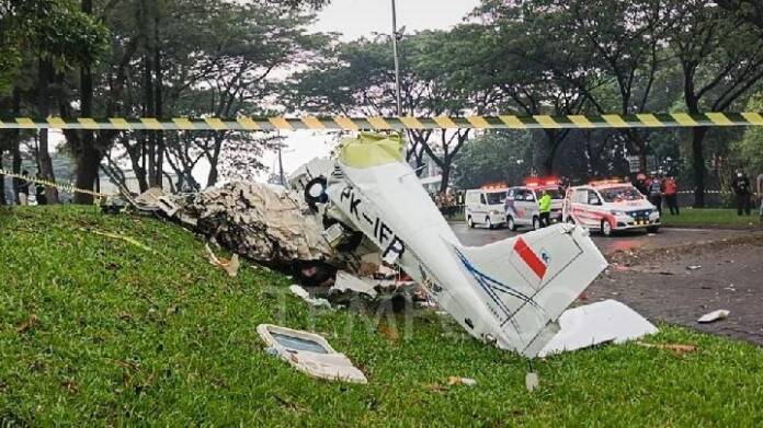 pesawat jatuh di bsd Penyebab Kecelakaan Pesawat di Serpong